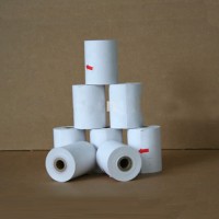 High quality paper or plastic cores ATM POS cash register 80mm thermal transfer paper roll