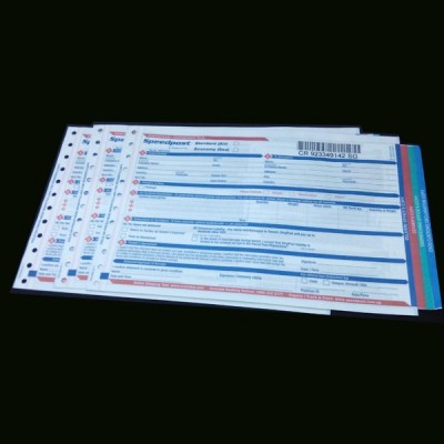 multi-ply barcode printing airway bill bill of receipt printing for courier company